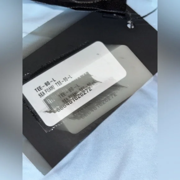 Jared Lang Crewneck Short Sleeve Peruvian Cotton T-Shirt Men L NEW Closet Basic - Picture 8 of 10